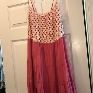 Boutique spring pink dress